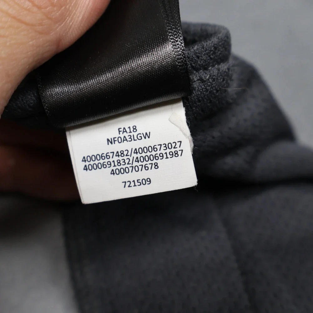 North Face Jacket Womens Small Grey Tech Stretch Softshell Full Zip Windwall Y2K